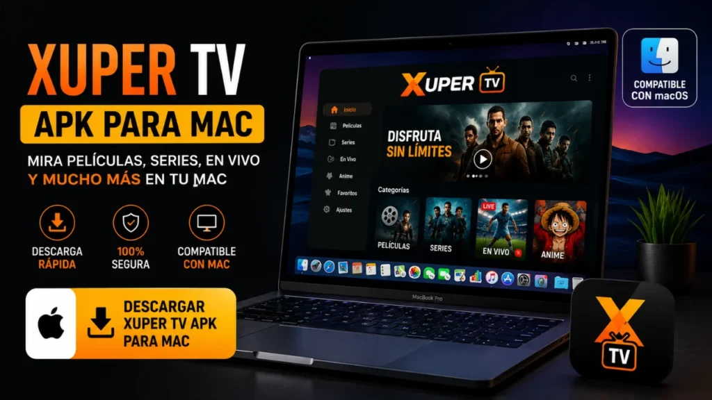 Xuper TV APK para Mac