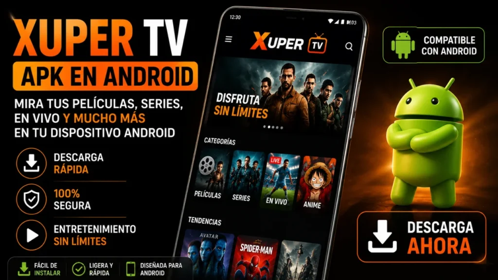 Xuper TV para Android