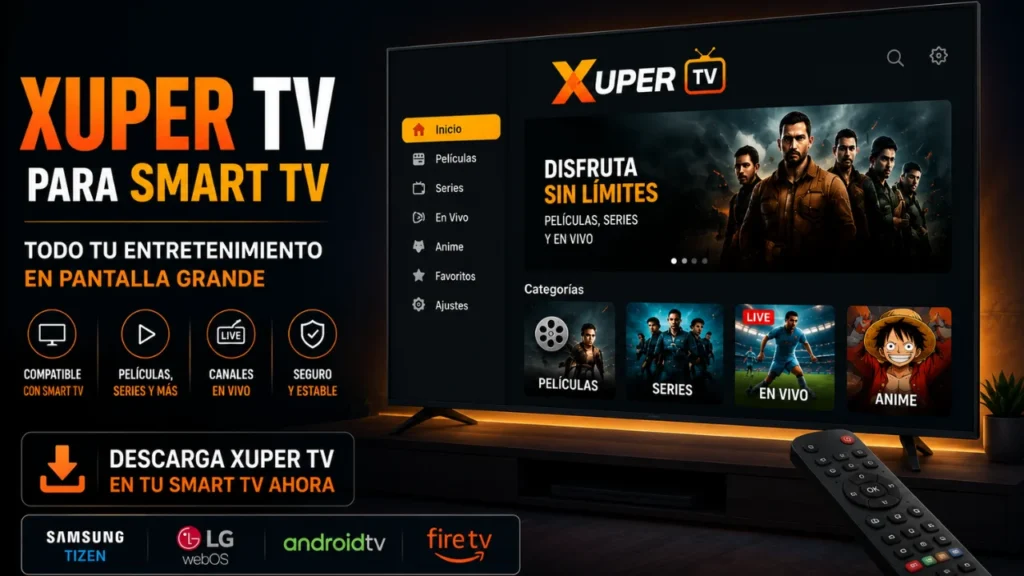 Xuper TV para Smart TV