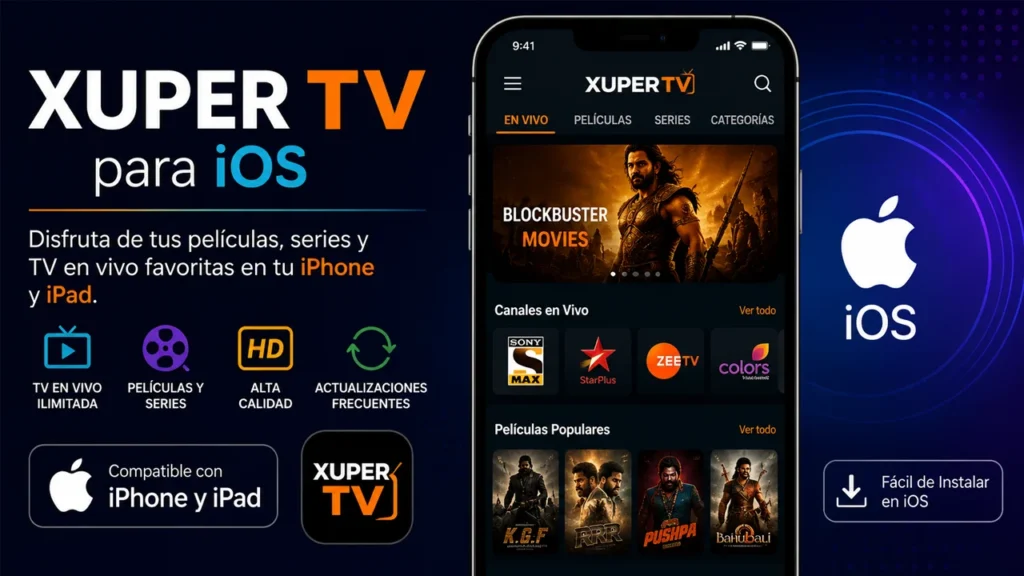 Xuper TV para iOS
